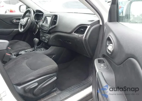 2019 Jeep Cherokee Latitude Fwd из США, поврежденный, VIN 1C4PJLCX8KD128813